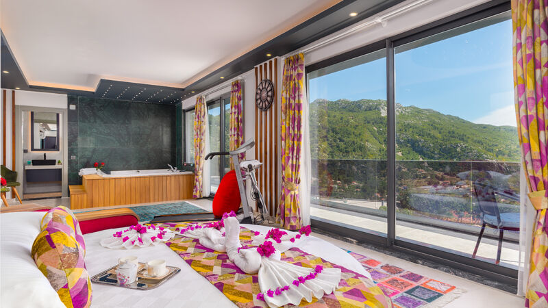 Antalya Kalkan İslamlar Mevkii 4 Kişilik Korunaklı Villa Kuzey SFR3000-2
