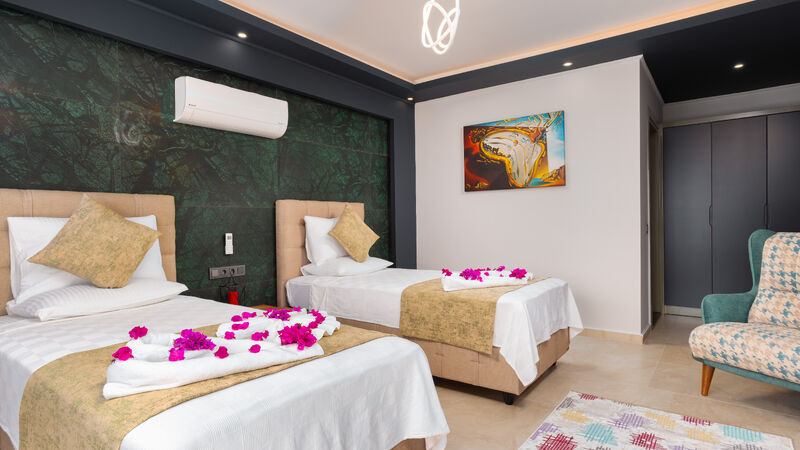 Antalya Kalkan İslamlar Mevkii 4 Kişilik Korunaklı Villa Kuzey SFR3000-2