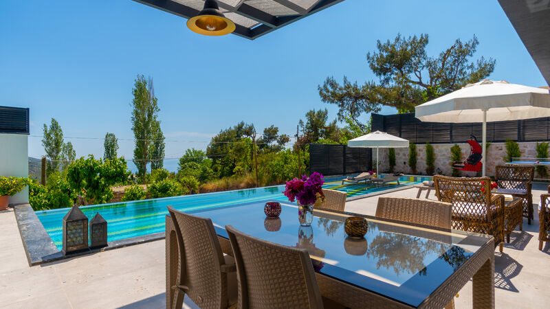 Antalya Kalkan İslamlar Mevkii 4 Kişilik Korunaklı Villa Kuzey SFR3000-2