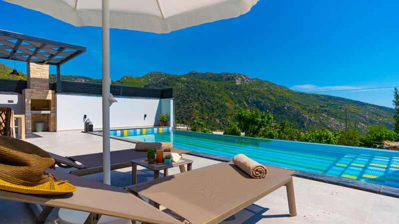 Antalya Kalkan İslamlar Mevkii 4 Kişilik Korunaklı Villa Kuzey SFR3000-2