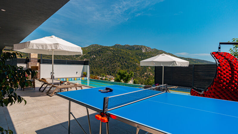 Antalya Kalkan İslamlar Mevkii 4 Kişilik Korunaklı Villa Kuzey SFR3000-2