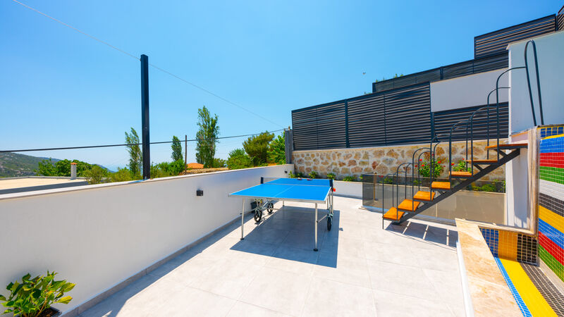 Antalya Kalkan İslamlar Mevkii 4 Kişilik Korunaklı Villa Güney SFR3000-3