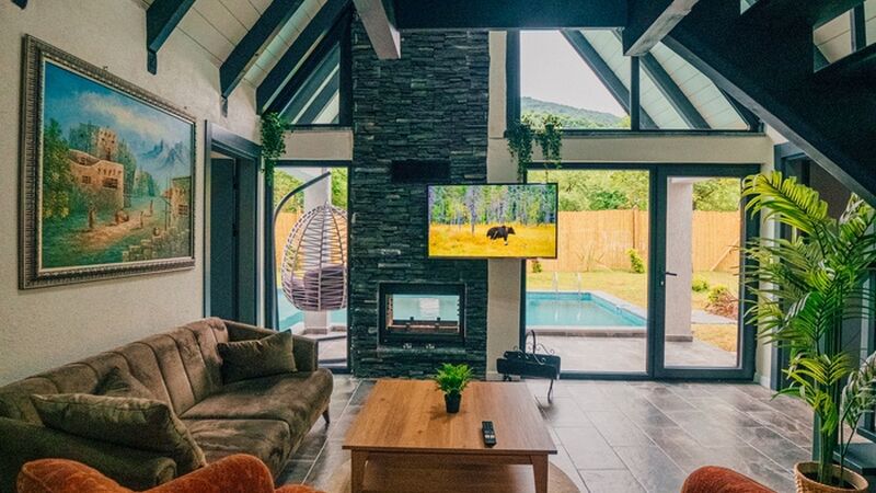 Sakarya Sapanca Yanık Mevkii 6 Kişilik Korunaklı Villa SFR3000-4