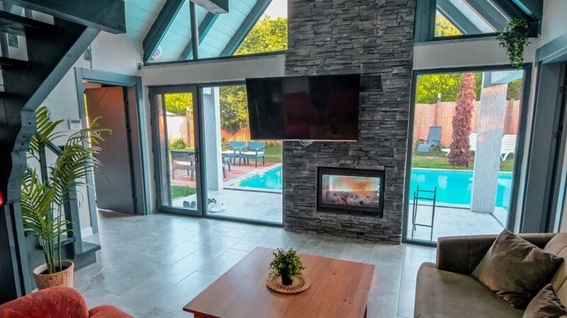 Sakarya Sapanca Yanık Mevkii 6 Kişilik Korunaklı Villa SFR3000-5