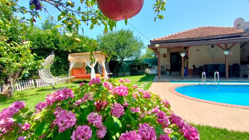 Sakarya Sapanca Hacımercan Mevkii 4 Kişilik Isıtmalı Havuzlu Doğa Manzaralı Kır Evi SFR1000-96