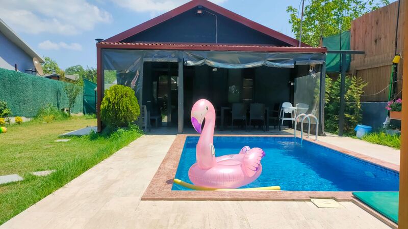 Sakarya Sapanca Hacımercan Mevkii 4 Kişilik Isıtmalı Havuzlu Doğa Manzaralı Tiny House SFR1000-97