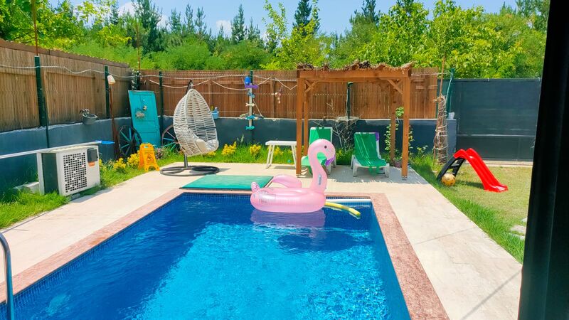 Sakarya Sapanca Hacımercan Mevkii 4 Kişilik Isıtmalı Havuzlu Doğa Manzaralı Tiny House SFR1000-97