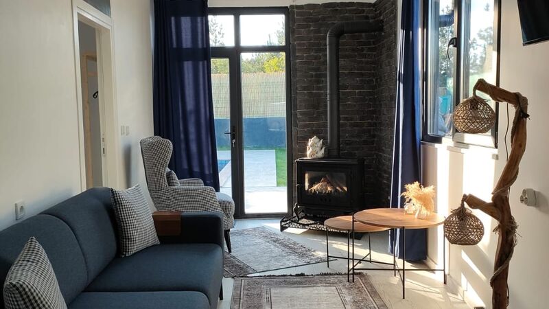 Sakarya Sapanca Hacımercan Mevkii 4 Kişilik Isıtmalı Havuzlu Doğa Manzaralı Tiny House SFR1000-97