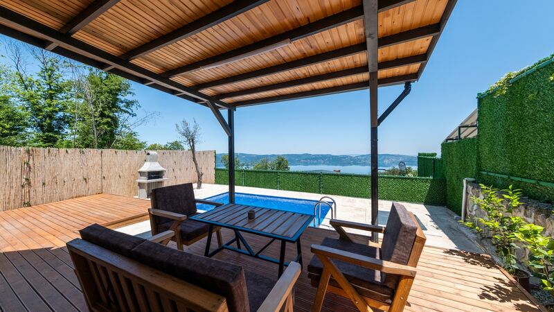 Sakarya Sapanca Nailiye 2 Kişilik Bungalov Göl Manzaralı SFRS1000-99