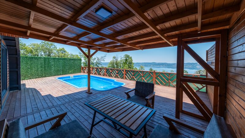 Sakarya Sapanca Nailiye 2 Kişilik Bungalov Göl Manzaralı SFRS1000-101