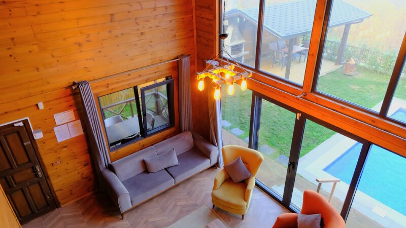 Sakarya Sapanca Uzunkum Mevkii Göl Manzaralı Bungalov SFRS-001